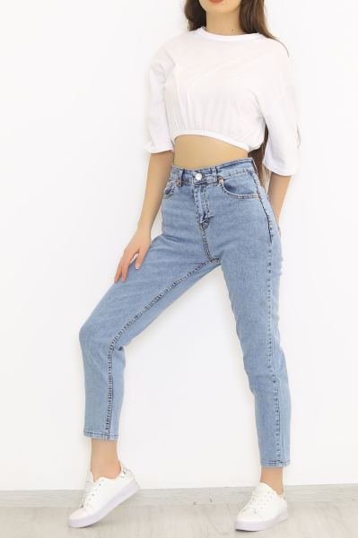 Boyfriend Kot Pantolon Buzmavi - 8756.1361.