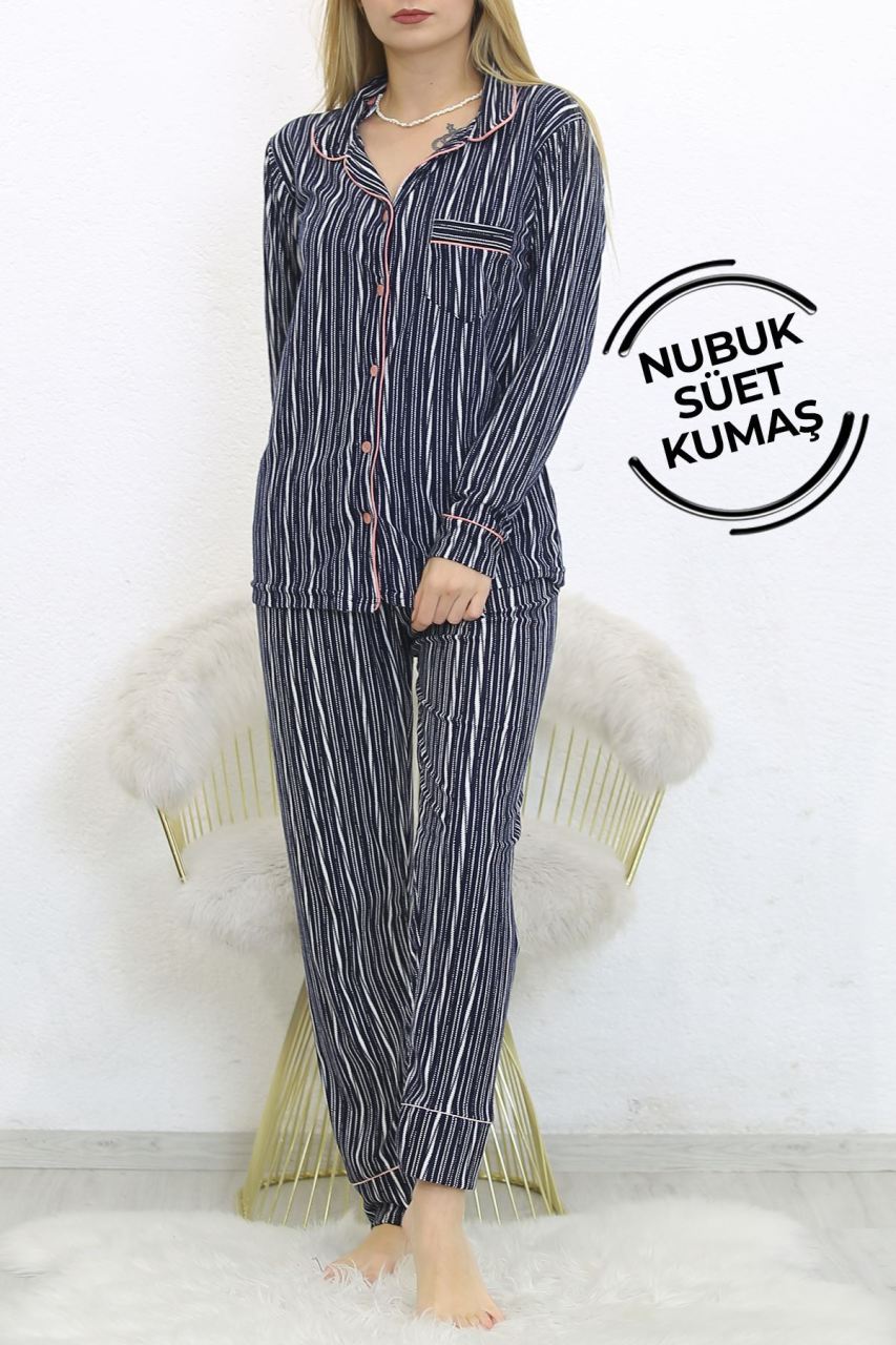 Nubuk Süet Pijama Takımı Lacipudra2 - 8529.1048.