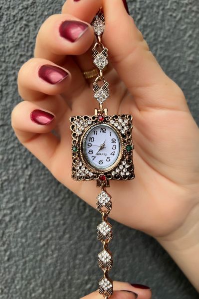 Aksesuar Saat Bronzkırmızı - 8787.1303.