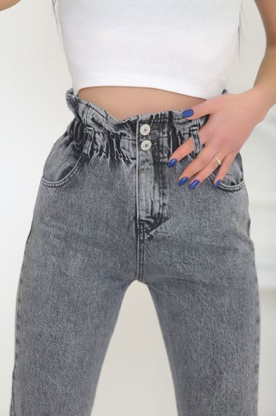 Beli Lastikli Kot Pantolon Karyıkama - 8753.1361.