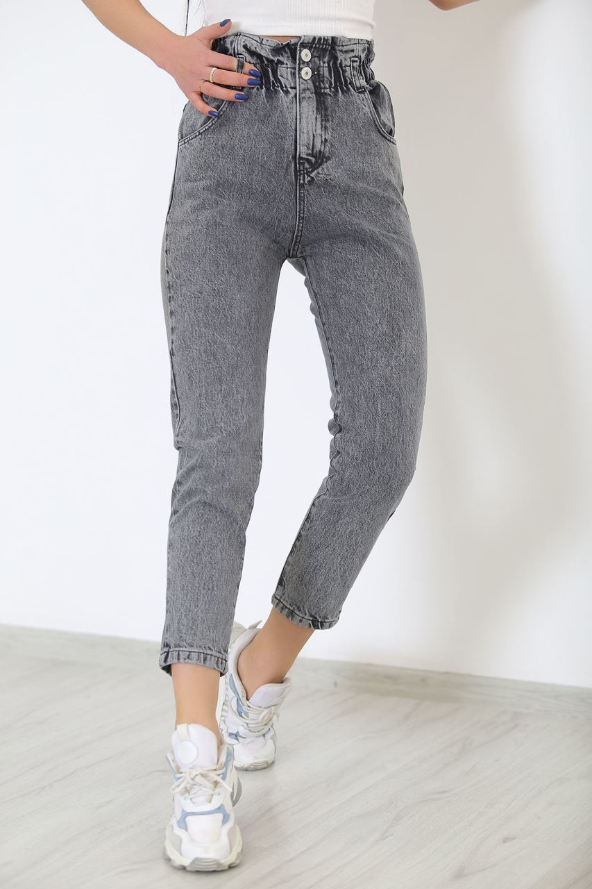 Beli Lastikli Kot Pantolon Karyıkama - 8753.1361.