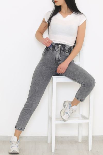 Beli Lastikli Kot Pantolon Karyıkama - 8753.1361.