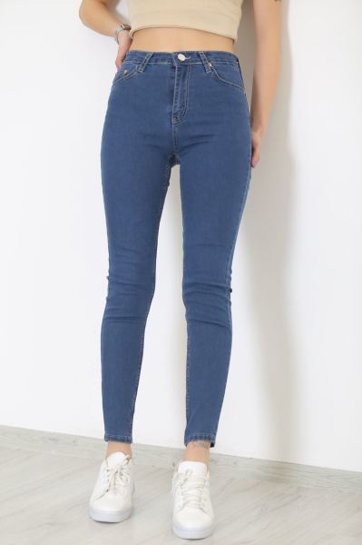 Dar Paça Kot Pantolon Koyumavi - 8758.1361.