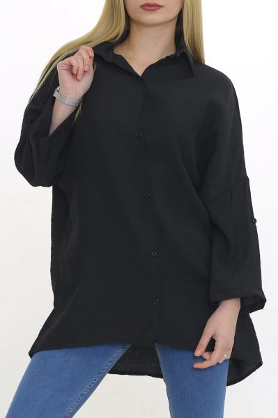 Salaş Gömlek Siyah - 8601.701.