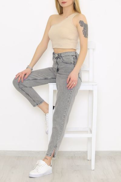Paça Yırtmaçlı Kot Pantolon Karyıkama - 8754.1361.