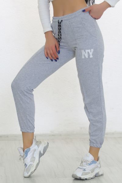 Çimalı Eşofman Altı Gri - 8606.102.