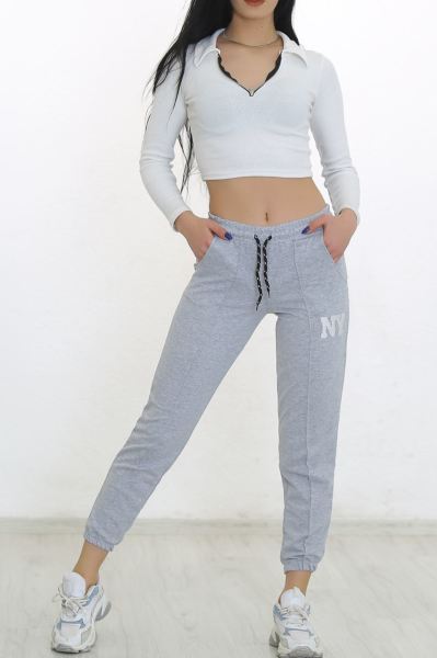 Çimalı Eşofman Altı Gri - 8606.102.