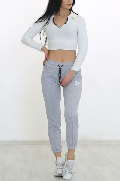 Çimalı Eşofman Altı Gri - 8606.102.