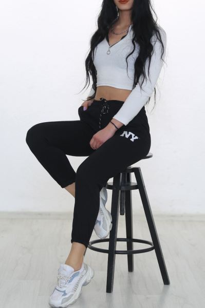 Çimalı Eşofman Altı Siyah - 8606.102.