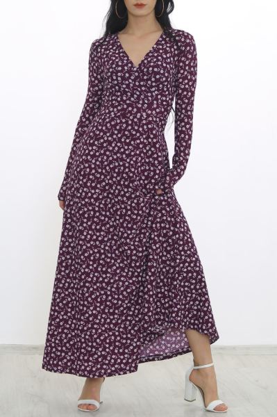 Çiçekli Elbise Çiçeklimor - 4987.716.