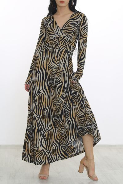 Çiçekli Elbise Leozebra - 4987.716.
