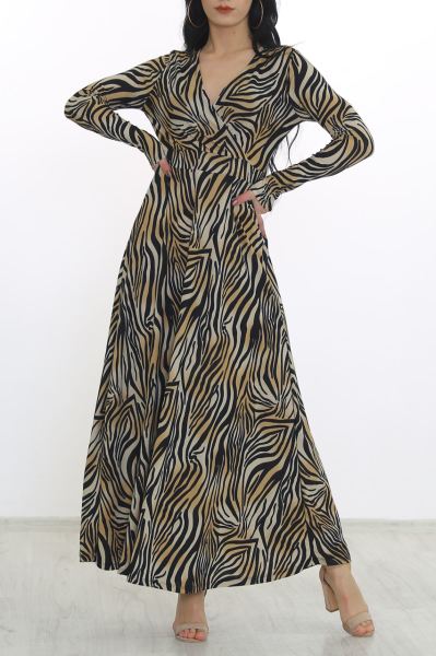 Çiçekli Elbise Leozebra - 4987.716.