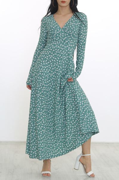 Çiçekli Elbise Çiçeklimint - 4987.716.