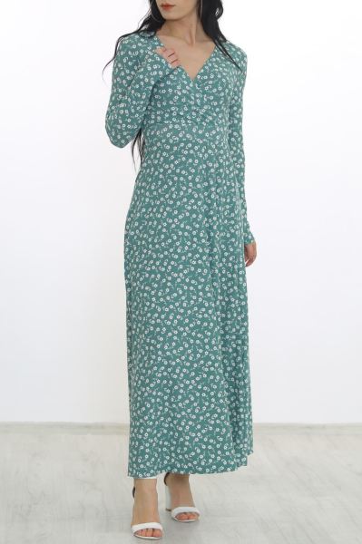 Çiçekli Elbise Çiçeklimint - 4987.716.