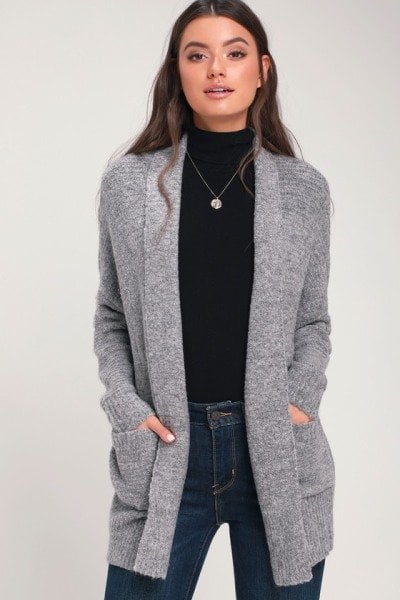 Hannie Cobalt Blue Lettuce Edge Ribbed Cropped Sweater Top