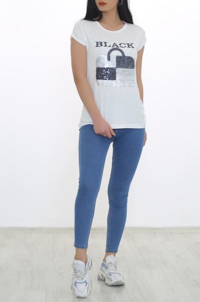 Pullu Bluz Ekru - 6535.599.