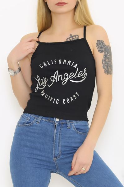 İp Askılı Atlet Siyah - 8687.1092.