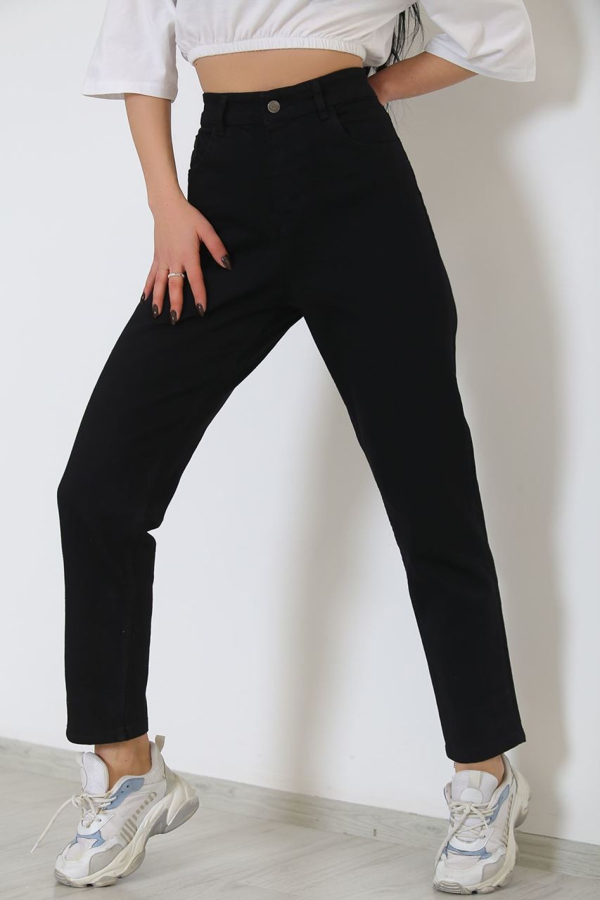Boyfriend Kot Pantolon Siyah - 8756.1361.