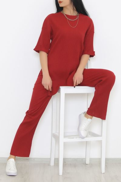 Fitilli Takım Bordo - 8622.1567.