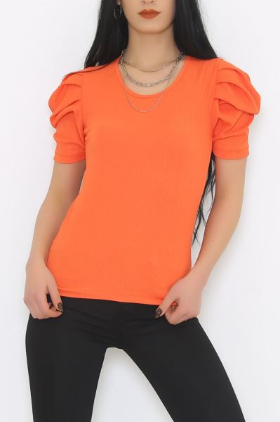 Prenses Kol Bluz Turuncu - 8874.107.