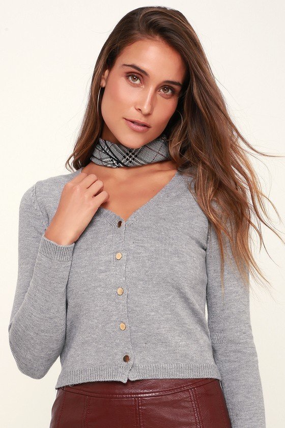 Cup Of Chamomile Cream Knit Cardigan Sweater