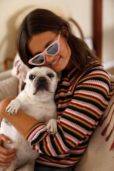 Elegant Beauty Rose Gold Rhinestone Earrings