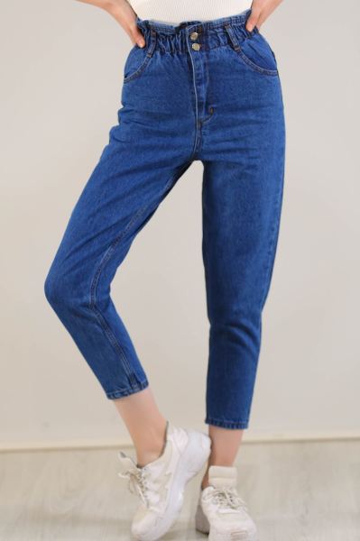 Beli Lastikli Kot Pantolon Kot - 5092.925.