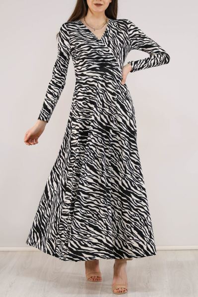 Çiçekli Elbise Zebra - 4987.716.