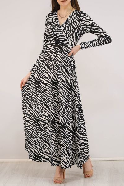 Çiçekli Elbise Zebra - 4987.716.