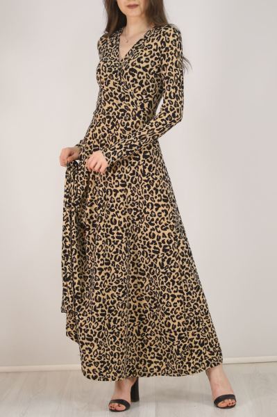 Çiçekli Elbise Leopar1 - 4987.716.