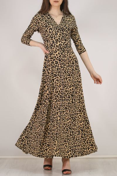 Çiçekli Elbise Leopar1 - 4987.716.