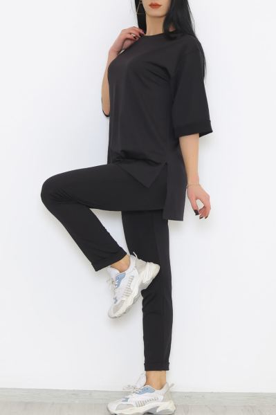 Duble Kol Takım Siyah - 5949.102.