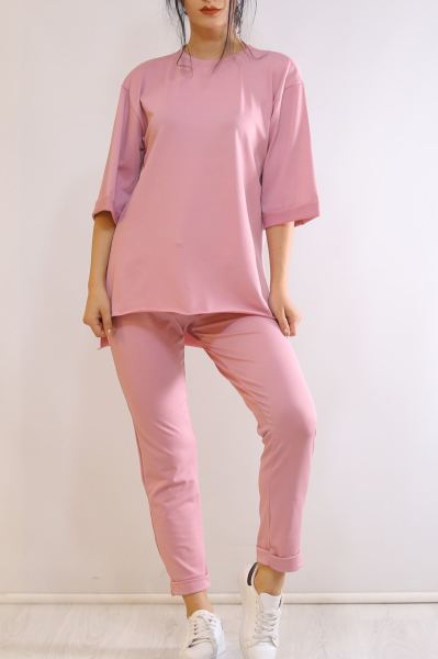 Duble Kol Takım Pembe - 5949.102.