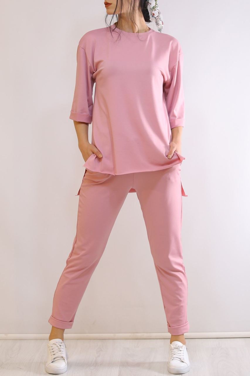 Duble Kol Takım Pembe - 5949.102.