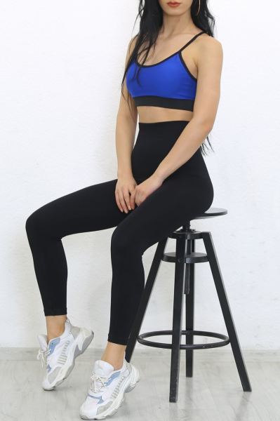 İp Askılı Sporcu Büstiyer Saks - 9021.125.