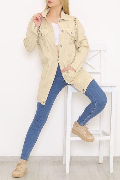 Tunik Kot Ceket Taş - 1263.1367.