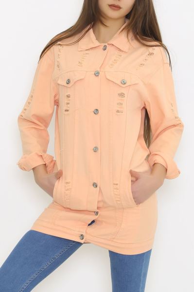 Tunik Kot Ceket Somon - 1263.1367.