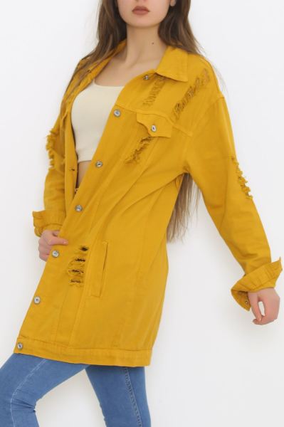 Tunik Kot Ceket Hardal - 1263.1367.