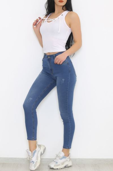 Kuşgözlü Body Beyaz - 8844.1092.