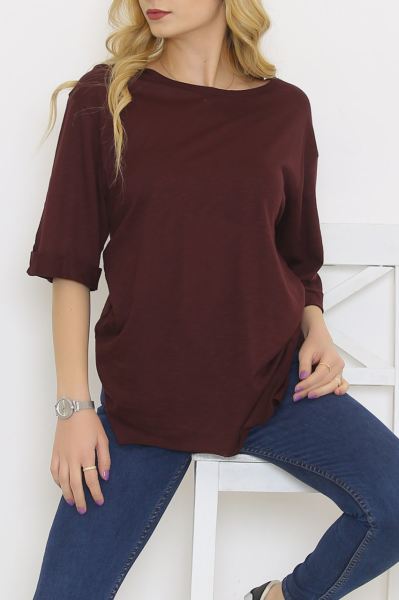 Salaş Tişört Kahve - 8706.107.