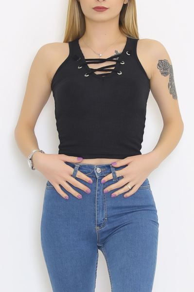 Kuşgözlü Body Siyah - 8844.1092.