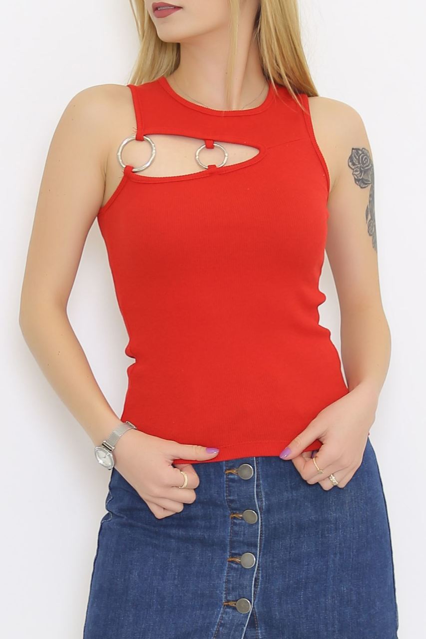 Sıfır Kol Halkalı Body Kırmızı - 8811.1187.