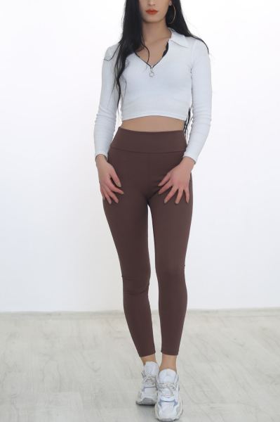 Fitilli Tayt Kahve - 7759.1169.