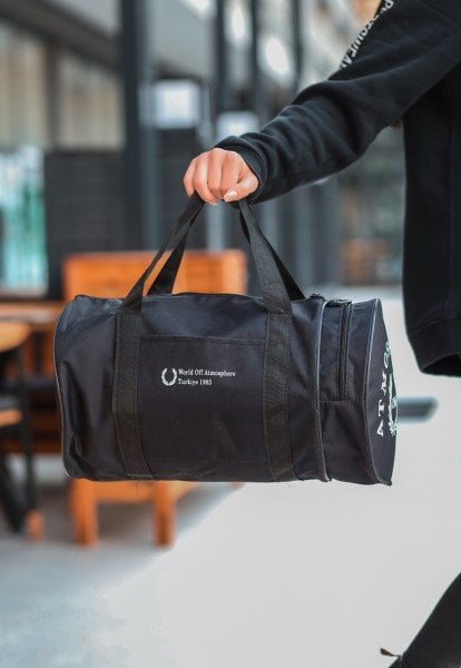 Erji Siyah Cilt Spor Çanta