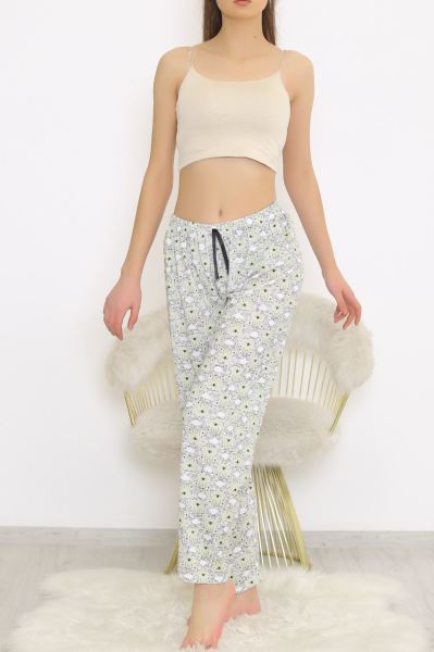 Desenli Pijama Altı Grimint - 8540.1567.