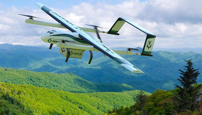 Uzun Menzilli Kargo Drone Volansi