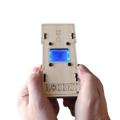 Wood-Kit STEM Robotik Kodlama DIY Mucit Seti - Mesafe Ölçer