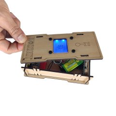Wood-Kit STEM Robotik Kodlama DIY Mucit Seti - Mesafe Ölçer
