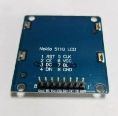 5110 Ekran Grafik LCD Display Arduino uyumlu