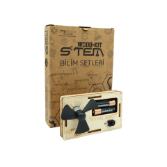 Wood-Kit STEM DIY Mucit Seti - Pervane Devresi